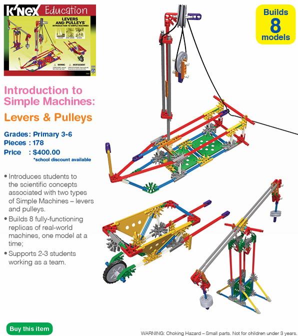 knex levers and pulleys